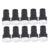 10Pcs AD16‑22DS LED Signal Light White High Brightness Indicator Equipment AccessoryAC220V