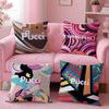 Fashion E-Emilio P-Pucci Pillow Case Pattern Printed Pillowcase for Living Room Sofa Cushion Cover & Bedroom Decor