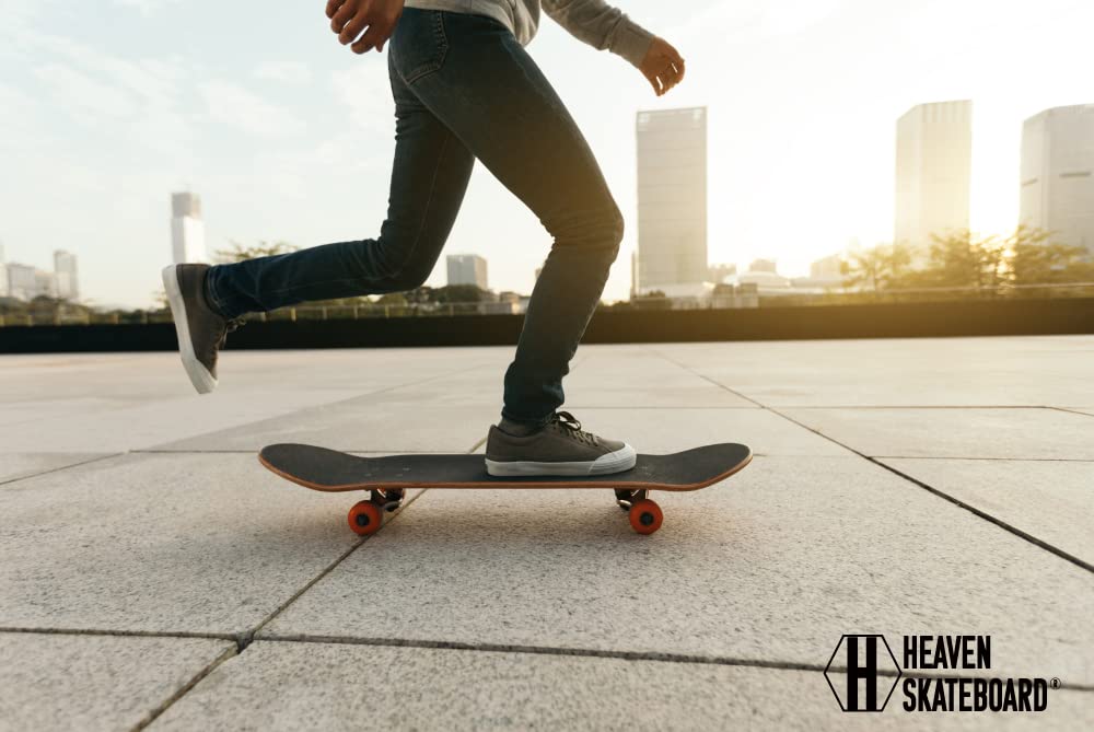 HEAVEN SKATEBOARD Placă Skateboard Heaven 8 inch Câine Boston 31×8