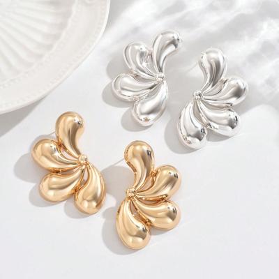 1 Paar Elegante Ohrstecker im Ozean-Stil mit Sprüh-Tropfen-Design, Faszinierendes Design, Perfekt für den täglichen Gebrauch bis hin zu bezaubernden Urlaubsfeiern