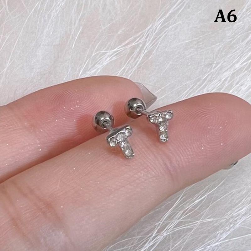 1Pair Ear Piercing Tragus Cartilage Dangle Earrings Helix Conch Rook Lobe Stud Ear Studs Body Jewelry