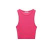 Spring New Arrival Basic All-Matching Sexy Wind Silm Short Inner Wear Rib T-shirt Vest 3253329