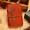 Retro Sea Pirate Faux Leather Lace-Up Notebook