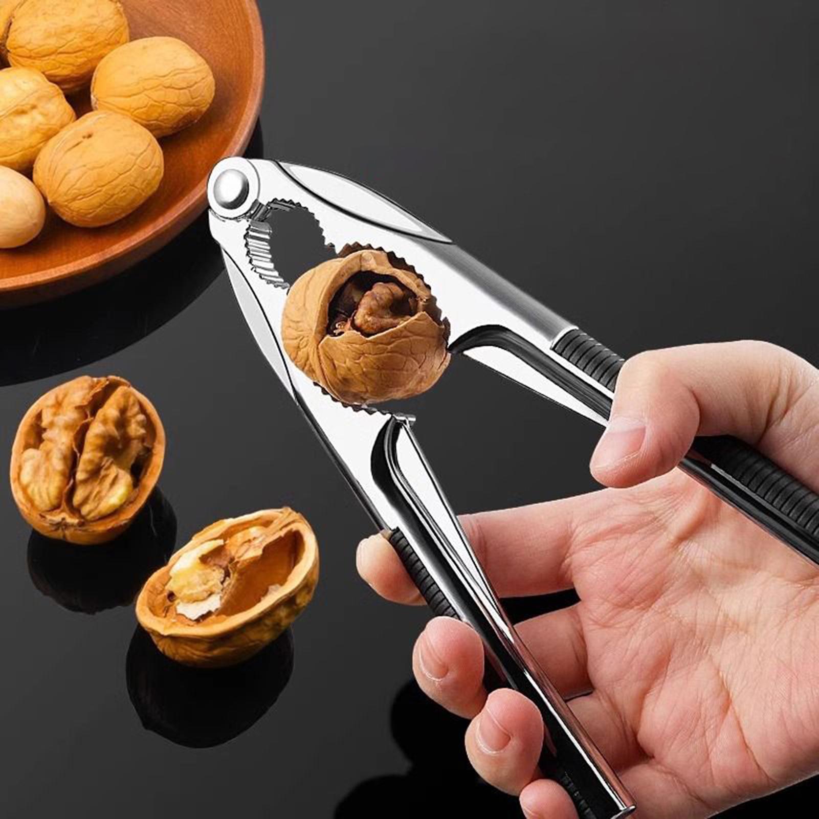 Zinc Alloy Nutcracker Pine Pecan Hazelnut Pliers Quick Walnut Cracker Nut Cracker Sheller Opener Tool Household CN