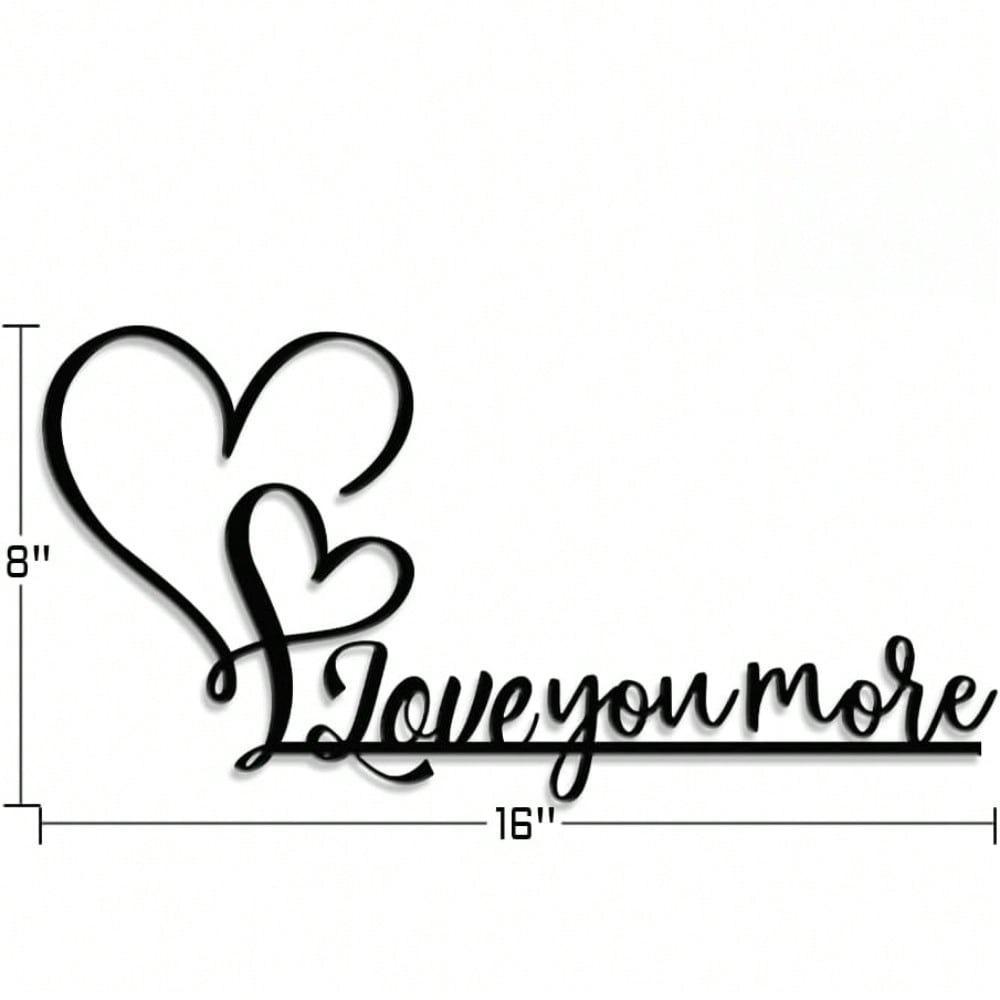 Wall Art Decor Metal Home Gifts Simple Artistic Modern Living Room