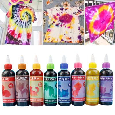 100ml Tie Dye Textile Pigment Paint Color Craft DIY Clothing Decorating Material