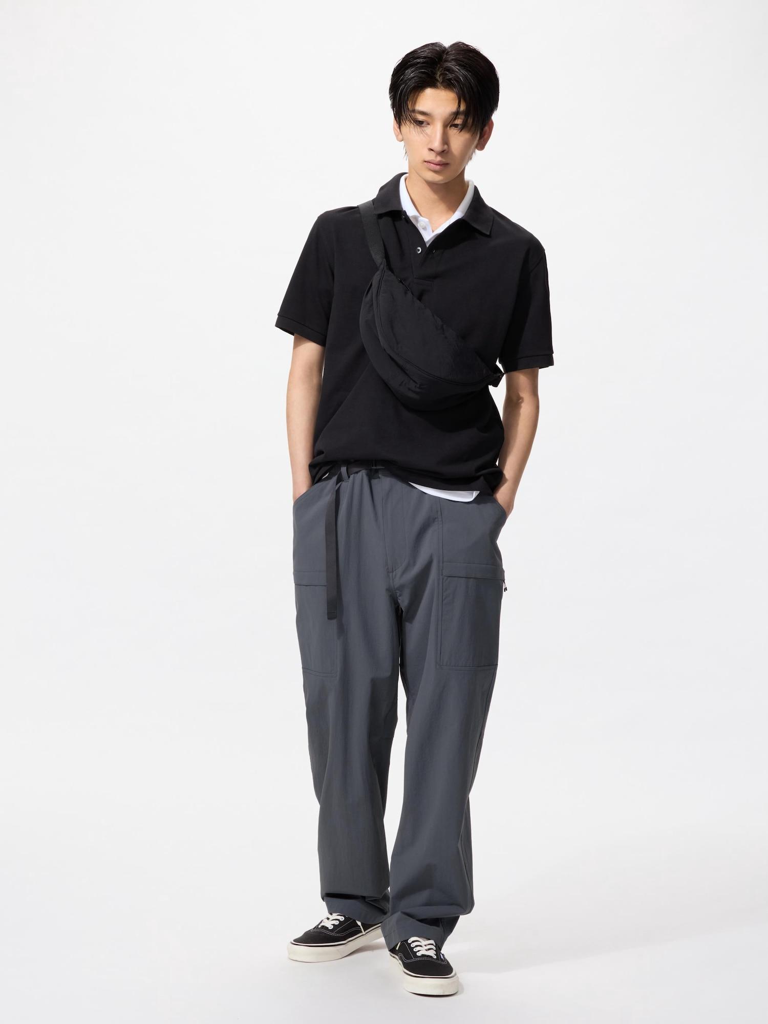 

Брюки Uniqlo Gear Длина штанины 70 76 см 08 DARK GRAY/MEN XL