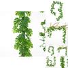 Faux Plant Monstera Deliciosa Liebm Vines Wall Hanging With Silk Flowers For Wedding And Restaurant Interior Decor