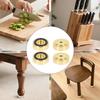 Cabinet Tray Riser Cutting Board Feet Versatile Application For Furniture Cabinets Trays Enhances Stability During Cutting