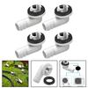 Air Conditioner Drain Nozzle Air Conditioner Drain Connector Effective Draining Long-lasting Performance PVC Material