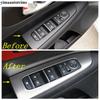Car Inner Door Armrest Window Lift Button Panel Cover Trim Fit For Kia Cerato Forte K3  -  Stainless Steel Accessories