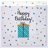20 Paper Napkins 33 X 33 Cm Happy Birthday