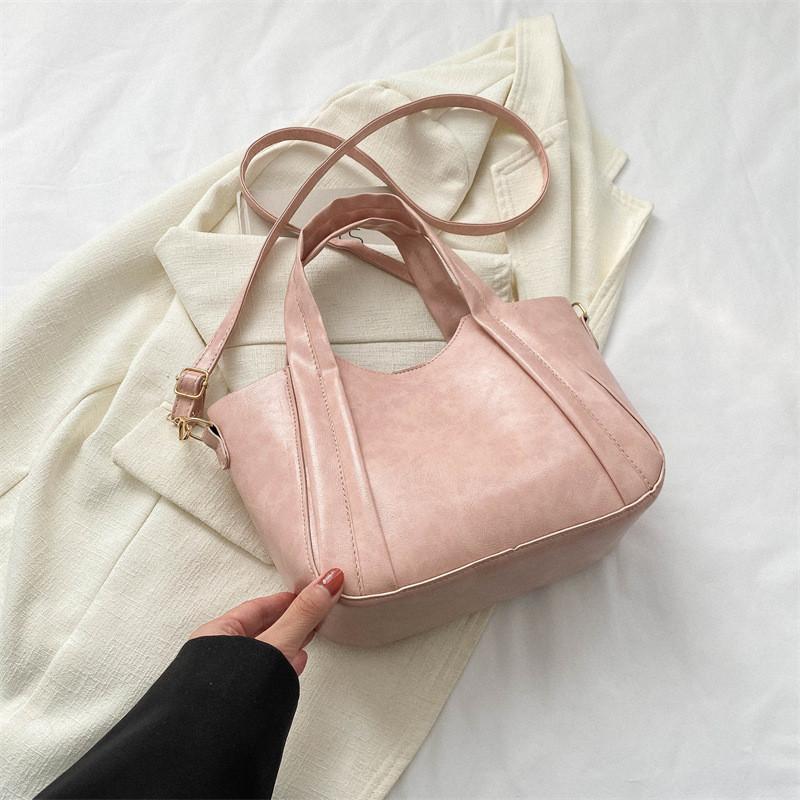 Fashionable Large Capacity Bucket Bag For Women In Trendy Street Style Pu Material