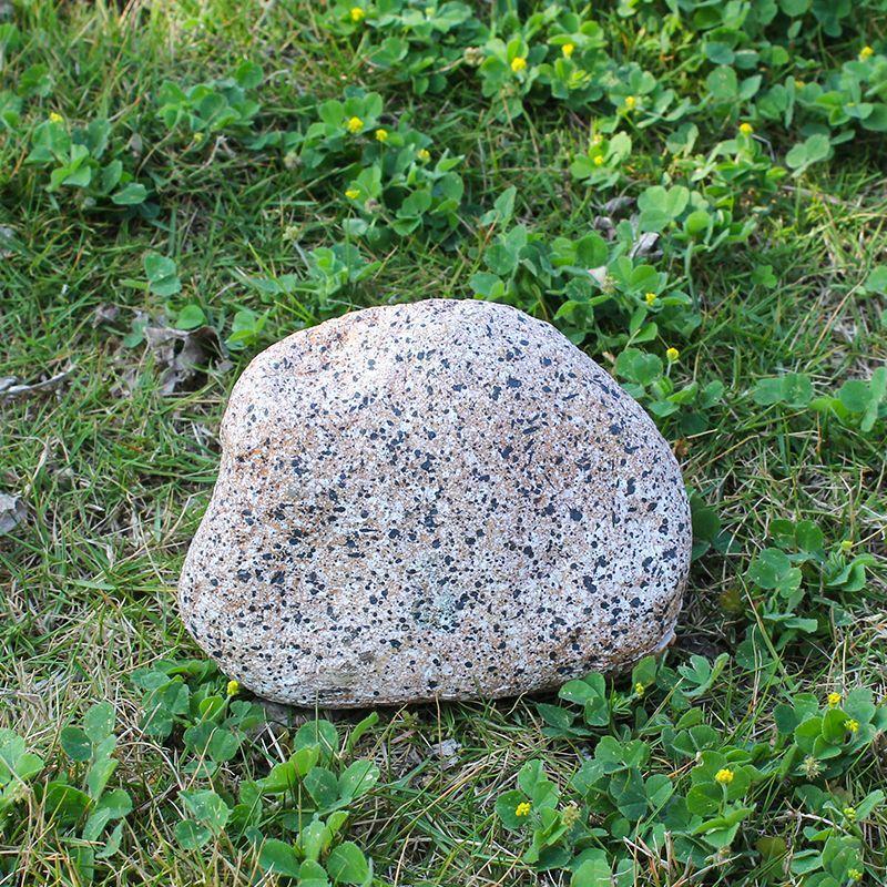 

Camouflaged Rock Key Storage For Outdoor Spaces, Spacious Faux Stone Security Box - Looks Like A Rock - Hides Keys Outdoors льняной