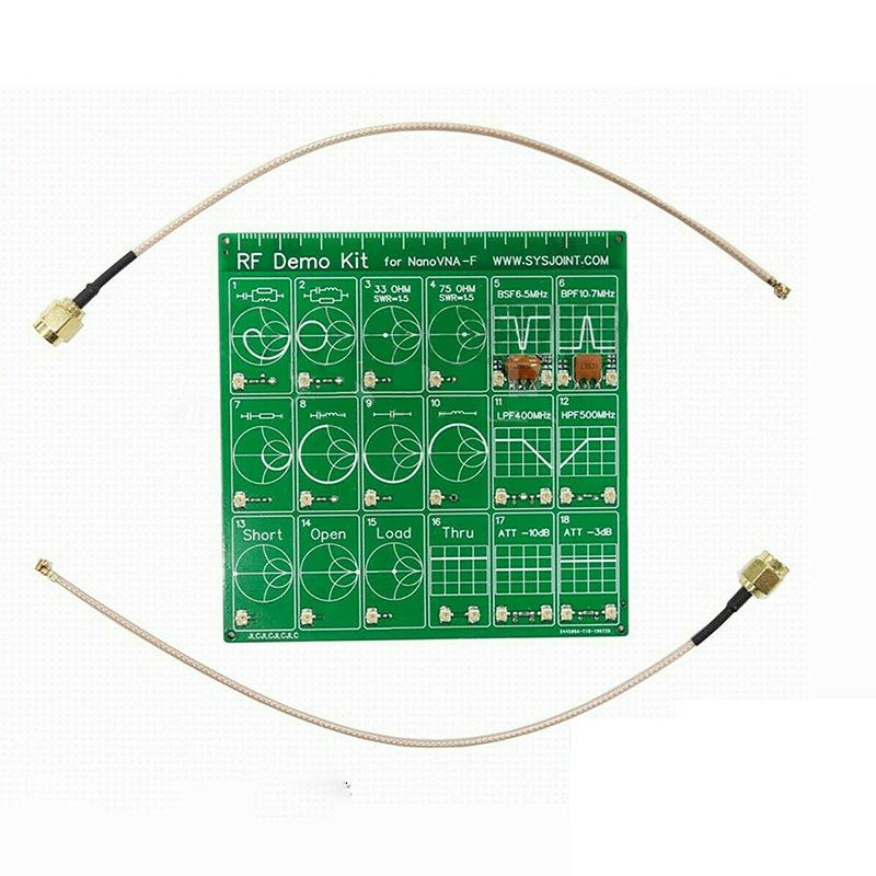 Rf Test Board, 18 Functional Modules Rf Demo Kit Nanovna Test Filters Vector Network Analyzer Board Attenuator