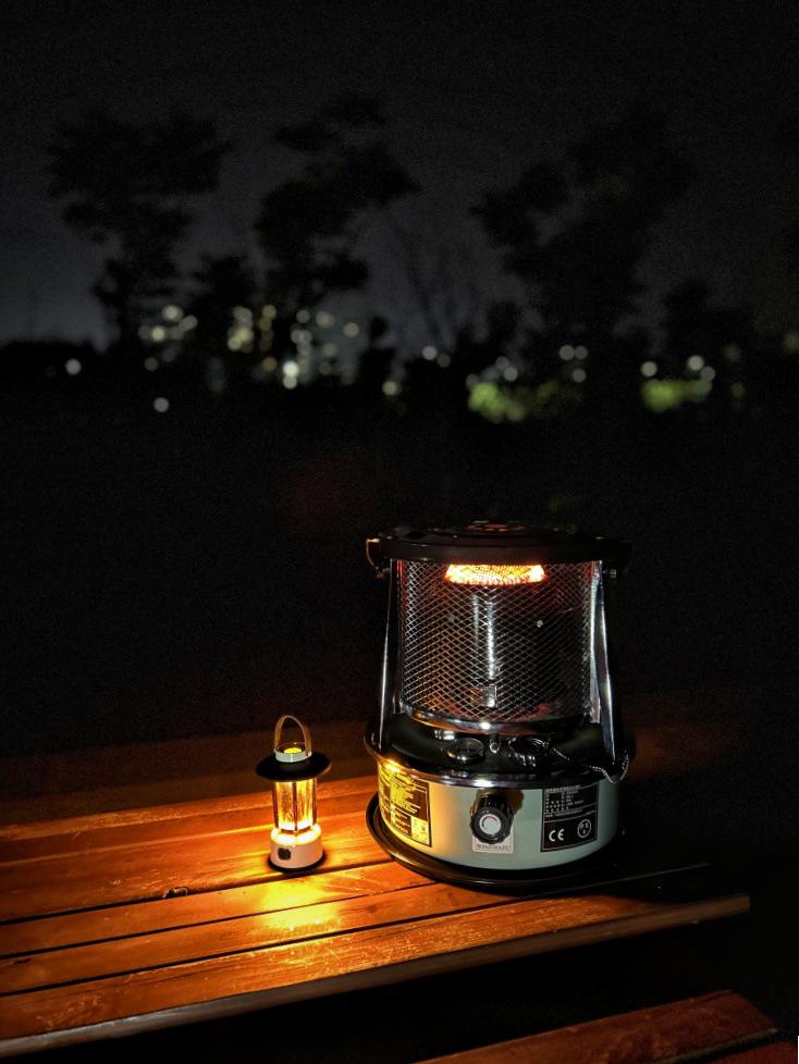 Adjustable Kerosene Heater for Camping, Ice Fishing, and Indoor/Outdoor Use