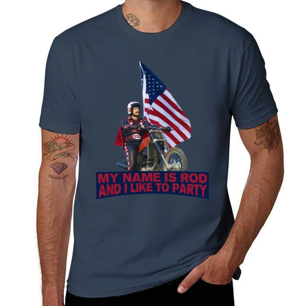 My Name Is Rod And I Like To Party Tshirt Basic Comfort Fit Tshirt For Unisex