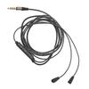 3.5mm Plug Braided Wire Headphone Replacement Cable for IE 8 IE 80 for Laptops