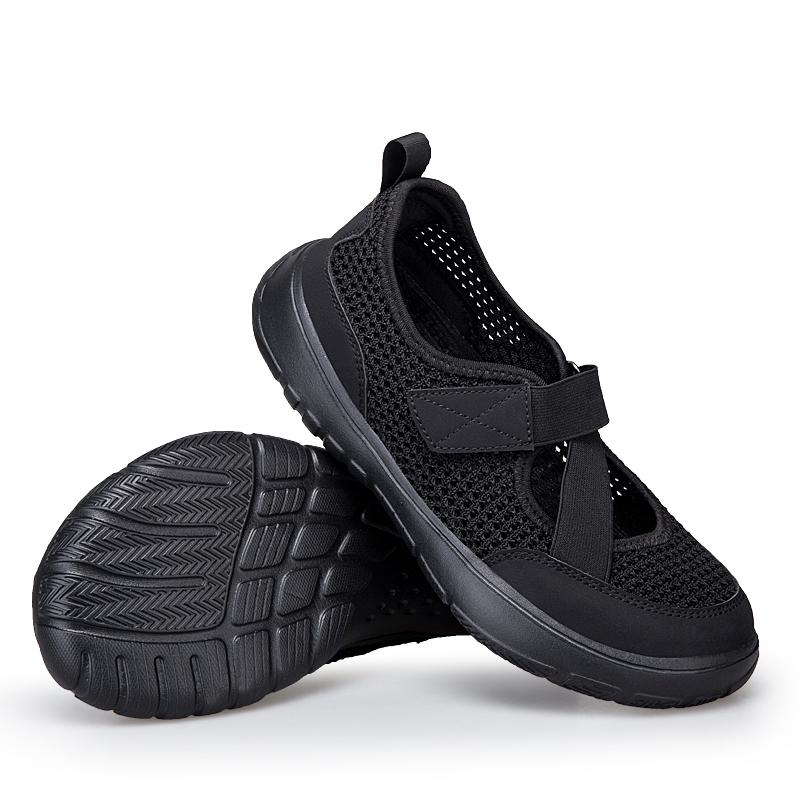 Women's Summer Sandals Outdoor Walking Shoes Non Sliding Minimalist Sports Shoes Suitable Diabetic Elderly