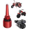 JMCHstore Aluminum Alloy Magnetic Oil Dipstick for Predator 212 Coleman 196cc Mini Bike Ghost 224cc Engine, KT196 Go Kart, BT200X CT200U EX, Baja
