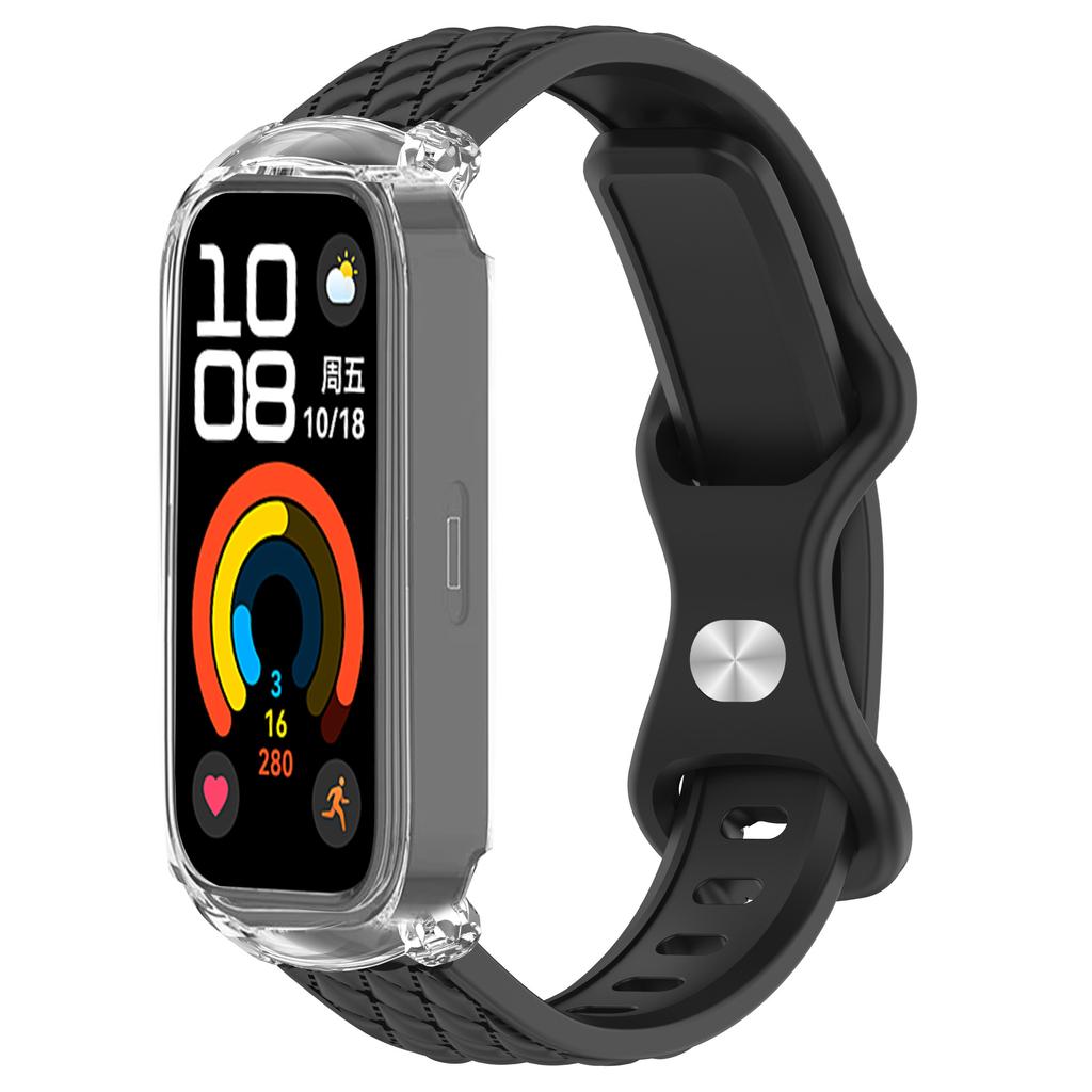 Watchband For Huawei Band 10/9/8 Accessories Silicone Braided Sport wristband pulseira correa bracelet+Case Huawei Band 10 Strap