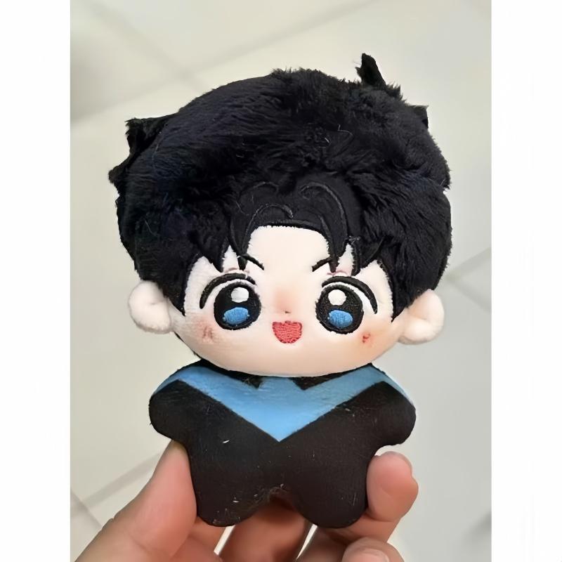 Dc Red Hood Jason Todd 10cm Printed Stuffed Plush Doll Batman Comics Nightwing Dick Grayson Collectible Gift For Superhero Fans
