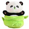 Bamboo Shoot Panda Doll Creative Panda Flower Flower Cute Bamboo Doll Plush Toy Children'S Gift