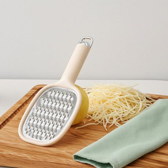 Peeler with Double-Sided Blade And Protective Hand Guard Design Peeler Peeling Scraping Cabbage Grater for Home Cafe Restaurant Bakery