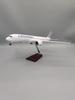A350 Air France airplane model 47cm Children toys Toy resin planes with Lights and Wheels Die-cast for Collection gift