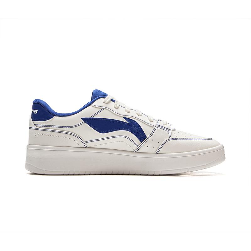 Li Ning Sycee Low top Skateboard Shoes Men's White Blue AGCV143-1