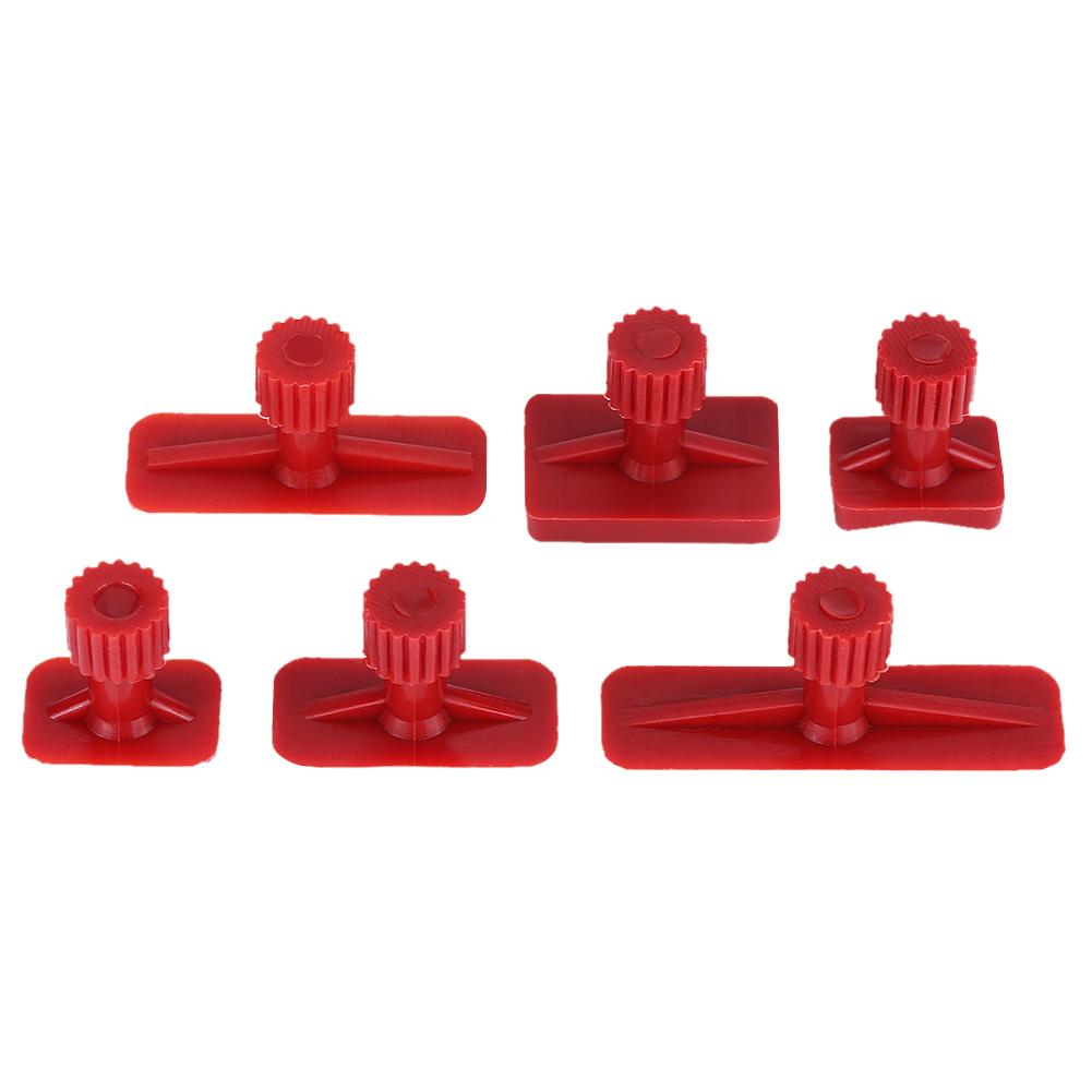 6Pcs Car Auto Body Dents Removal Pulling Tabs Paintless Dent Repair Tools