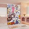 Nekopara Neko Anime Muster Badevorhang Badezimmer Duschvorhang Wasserdicht Mit 12 Haken Heimdeko