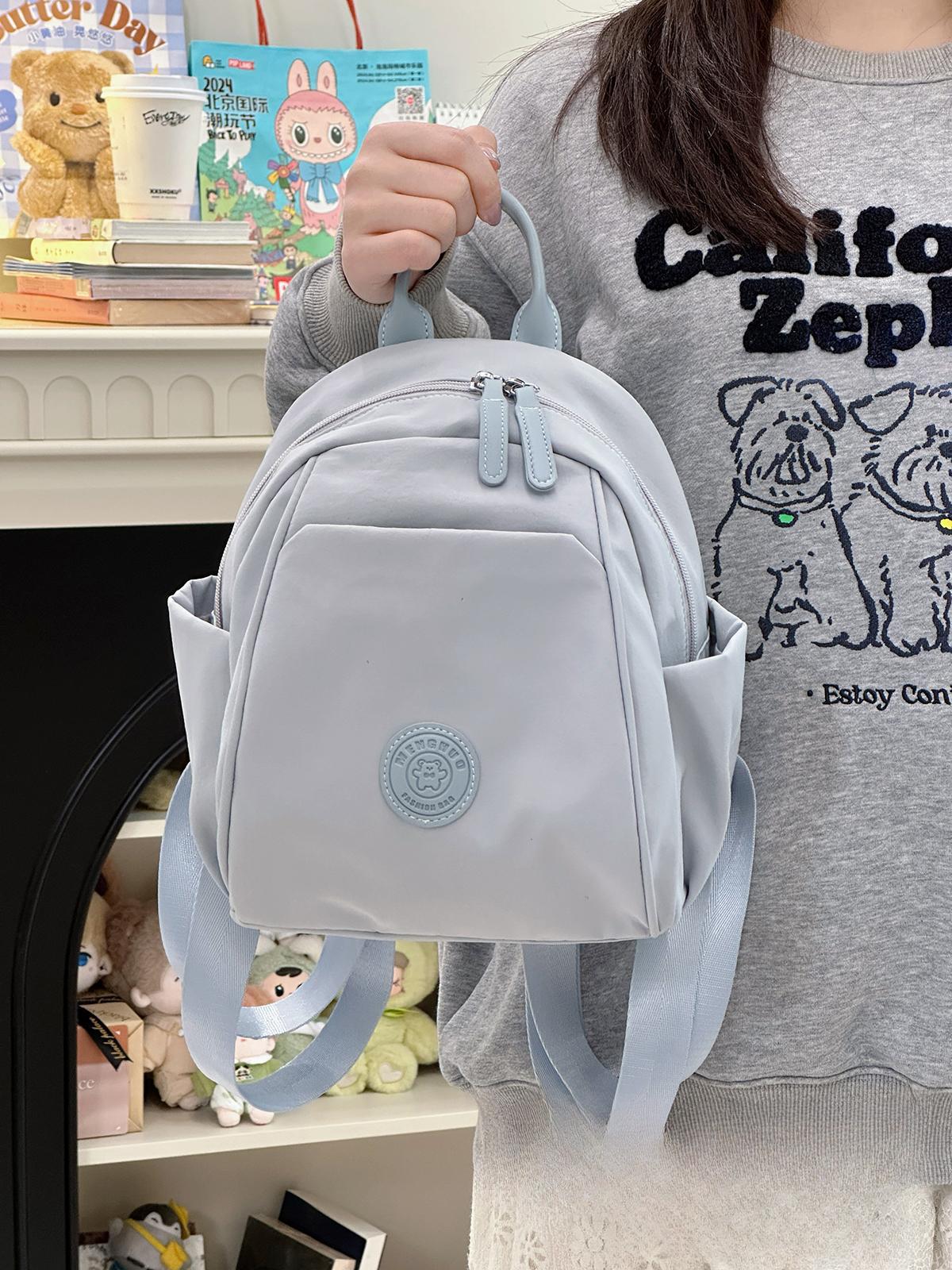 New ins backpack mini small bag women, leisure outdoor travel lightweight college student small backpack