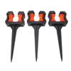 3PCS Garden Hose Guide Spike Water Pipe Positioning Holder Roller Outdoor Yard Irrigation Tool Hose