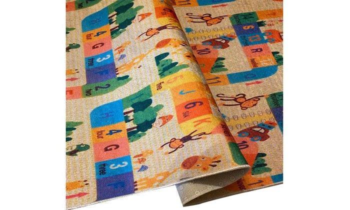 Tapis Enfant - COLLECTION DOT - 80x150 cm - Epaisseur 6mm - Antidérapant - Lavable en machine