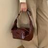 Oil wax leather soft tote bag women's shoulder bag