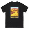 Dünenfeld Geographische Landschaft Ort Kulisse T-Shirt