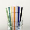 3Pcs 23cm Eco-friendly Straws for Smoothies Cocktails Glass Straws Long Heat-resistant Drinking Straws Cup Accessories