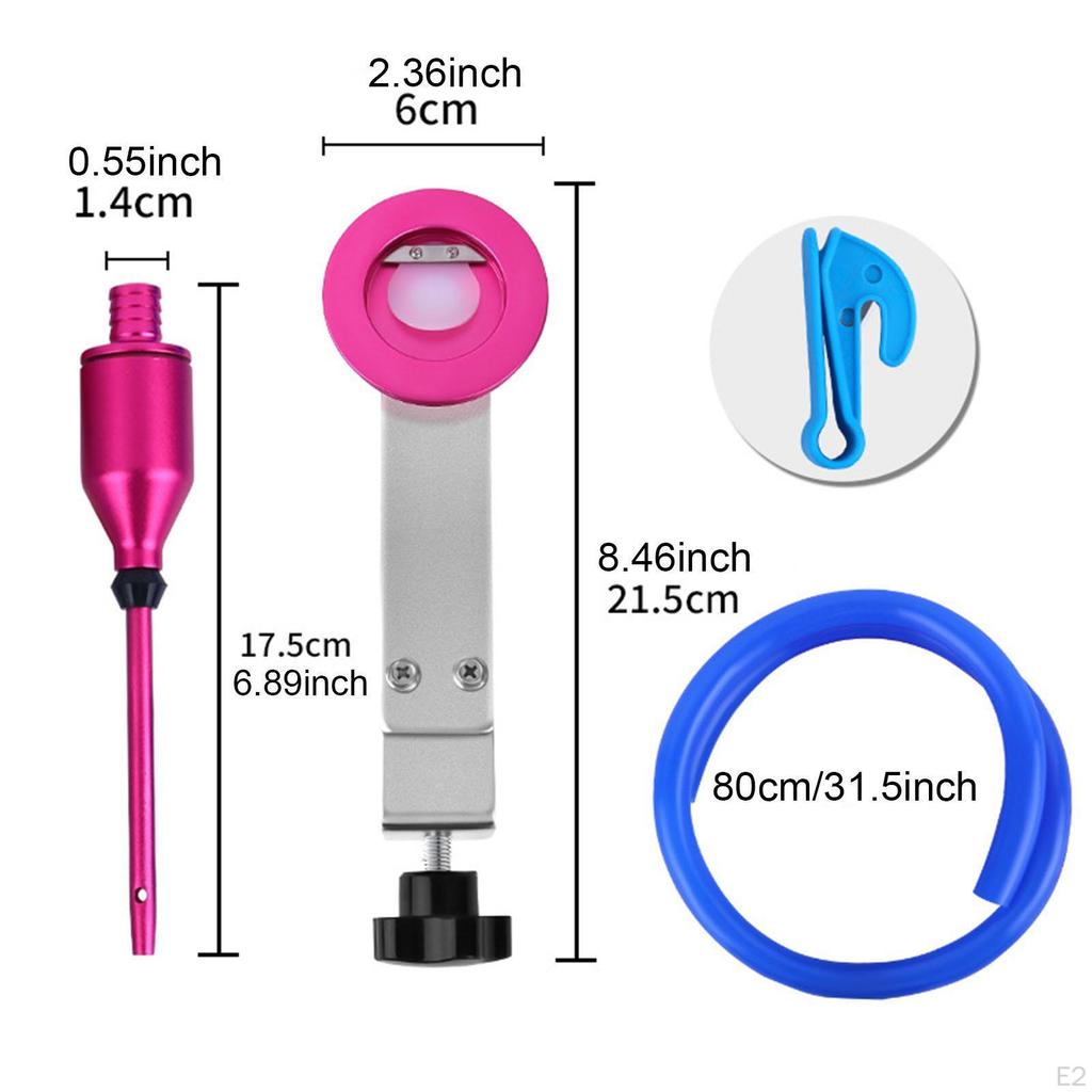 Balloon Expanding Tool Inflation Kits Table Clamp Lightweight Opening Expansion for Event