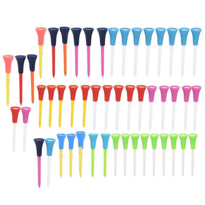50PCS 83mm barevný měkký silikonový odolný plast s dvojitou vrstvou Ochrana životního prostředí netoxický