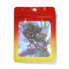 50pcs Thicken Ziplock Bags Gradient Holographic Laser AB Color Plastic Pouch for DIY Jewelry Storage Pouch Zip Lock Bag