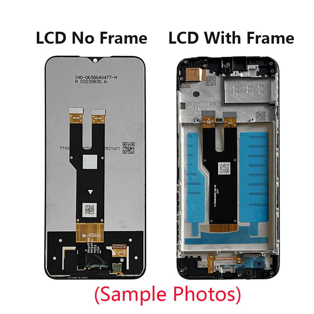 

LCD Screen and Digitizer Full Assembly for ZTE Blade 20 Smart With Frame