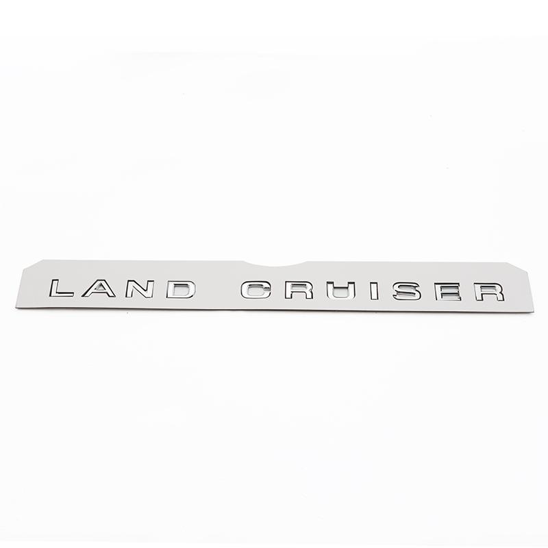

for 2021-2023 Toyota Land Cruiser 300 Lc300 VXR GXR 3D Letter Sticker Tailgate Badge Emblem Badge Exterior Modification Accessor срібний