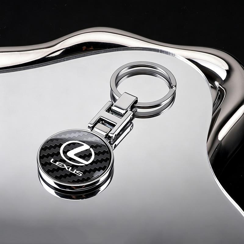 Mirror Surface Car Keychain Keyring Anti-Loss Holder for Lexus ES300 RX330 RX300 GS300 IS250 IS200 CT200h IS300 NX RX LX GX GS ZY8