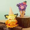 Anime Cartoon Pokmon Ice Cream Series Hand Figure Cone Pikachu Doll Model Psyduck Desktop Ornament Children's Toy Gifts