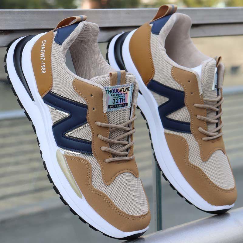 Pantofi ușori din plasă respirabilă pentru bărbați, talpă moale, pantofi casual și alergare