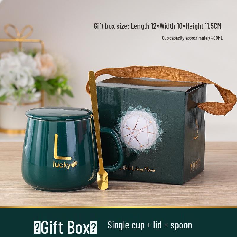 55° Constant Temperature Ceramic Mug Gift Set - Opening Event Custom Souvenir Cup