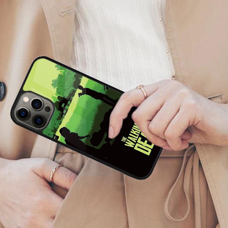 The Walking Dead TV Magnetic Phone Case For APPLE iPhone 17 Air 16 14 13 12 Pro Max 15 Plus Wireless Charge With MagSafe Cover