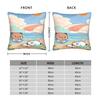 Pillow Cover Panda Bear Bubu Dudu Graphic Cushion Cover  Morden Pillow Case For Sofa Bedroom Home Decor Pillowcases