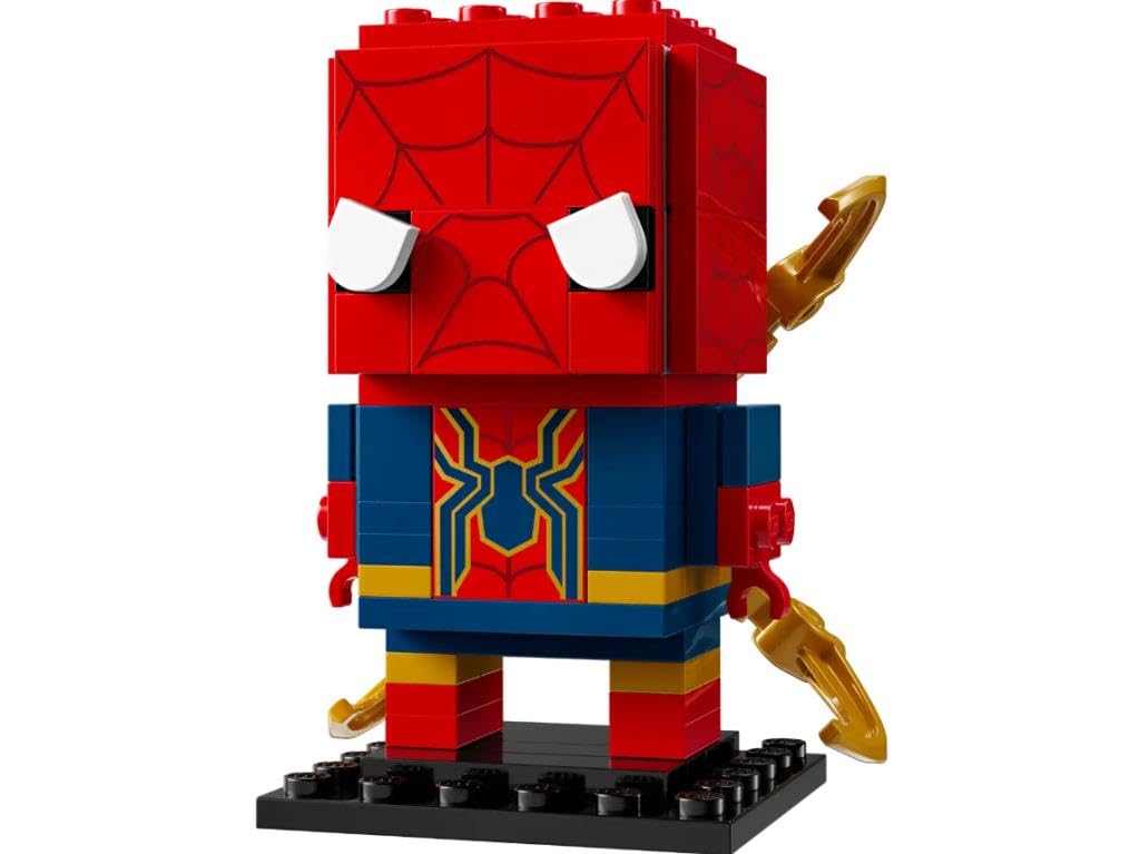 

LEGO BrickHeadz Iron Spider-Man 40670 Toy Blocks for Ages 10 and Up